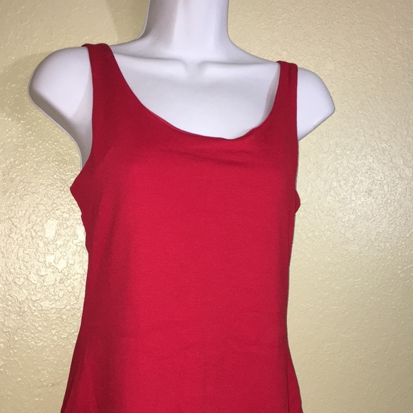 Charlotte Russe red midi tank dress - Picture 2 of 7